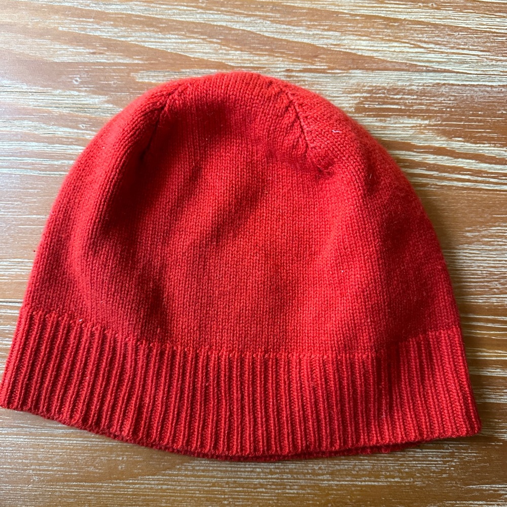 Paul Smith Cashmere Beanie Red